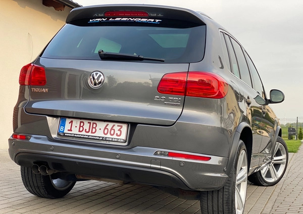 Volkswagen Tiguan cena 58900 przebieg: 208860, rok produkcji 2012 z Strzegom małe 781